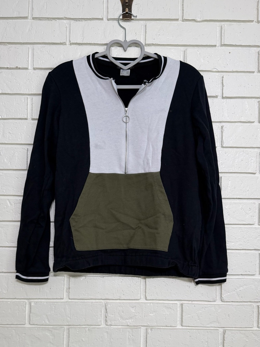 VENUS Colorblock Half Zip Fleece Pullover Sweatshirt Women’s Small